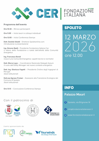 Immagine di FONDAZIONE DI PARTECIPAZIONE ITALIANA CER - ETS