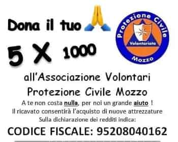 Immagine di ASSOCIAZIONE VOLONTARI PROTEZIONE CIVILE MOZZO ODV