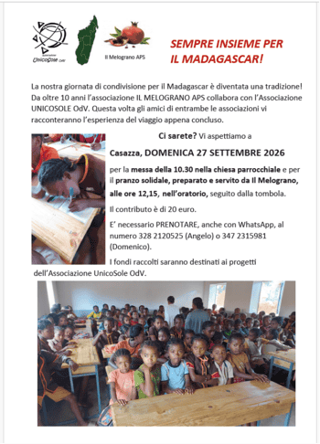 Immagine di UNICOSOLE - ORGANIZZAZIONE DI VOLONTARIATO