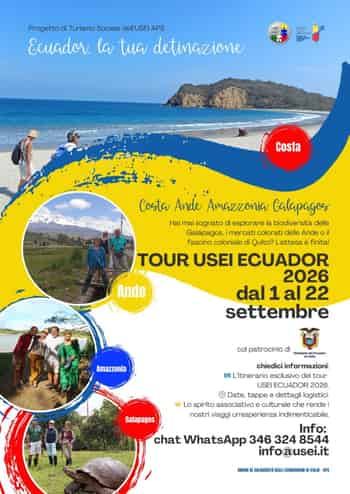 Immagine di USEI - UNIONE DI SOLIDARIETA DEGLI ECUADORIANI IN ITALIA APS